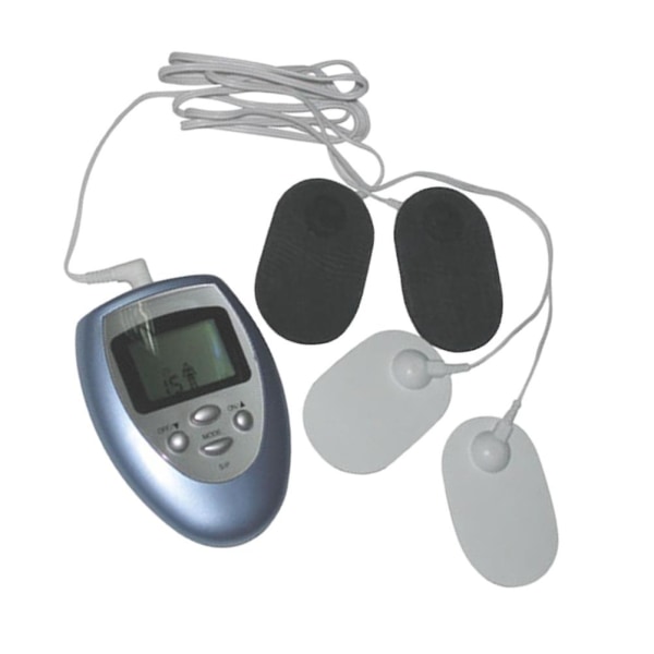 Bærbar elektrisk stimuleringsmaskin digital terapimaskin digital pulsenhet for smertelindring (ingen batteri)