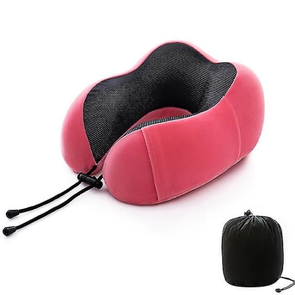 Memory Foam U-formad kudde Förvaring Resekudde Nackkudde Slow Rebound