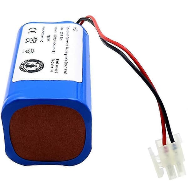 Genopladeligt 14,8V 2600mAh batteri til robotstøvsuger A4 A4s A6 model Blå