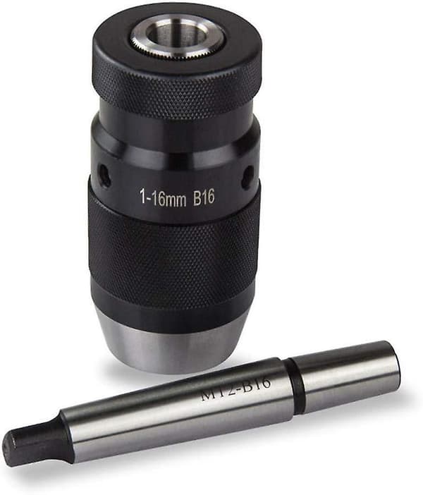 1 stk. 1-16 mm B16 Nøglefri Borepatron Drejebænk Nøglefri Borepatron