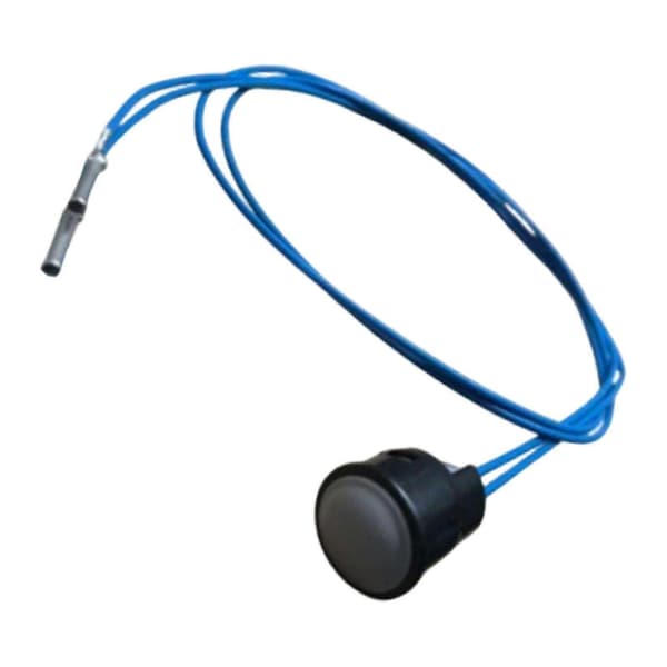 Erstatningsjoystickknap med kabel til gravemaskineafbryder reservedel Gray Button