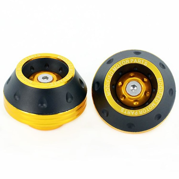 2st Aluminiumlegering Motorcyklar Fallskydd Explosionssäkert framgaffelkoppar Sliders Crash Universal Moto Safty Tillbehör - Fallskydd 12