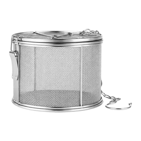 Mesh Te-bold Infuser Krydderikurv Rustfrit Stål Te Krydderi Infuser Finmasket Diameter 12cm