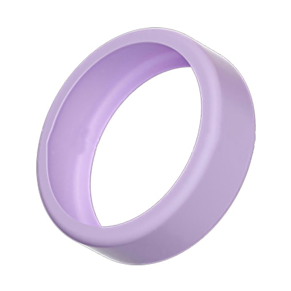 Silikonringsskydd för Oura Ring Gen 3 - Fungerar mot fall, halkfri, elastiskt skydd - S/M universell storlek - Lätt att använda - Smart Ring elastisk hylsa Purple M