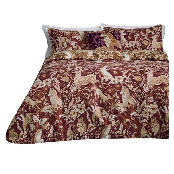 Harewood British Cotton Animals pussilakanasetti Ruby Single