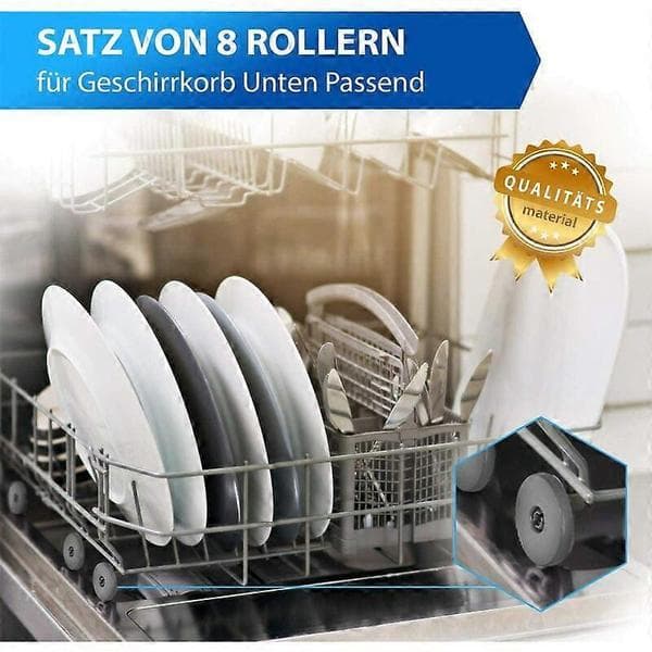 2025 Senaste modellen, 8-pack ersättningstrummor för Electrolux diskmaskiner