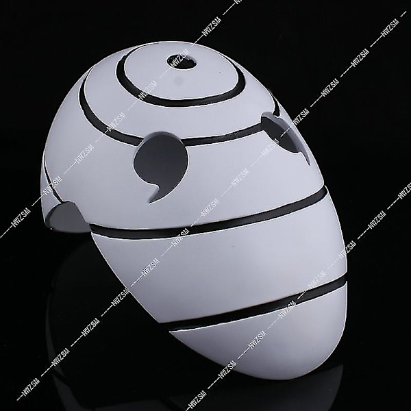 Anime Uchiha Obito-maske Tobi Akatsuki Ninja Cosplay-kostymer Pvc-masker Halloween tre-øye maske gave