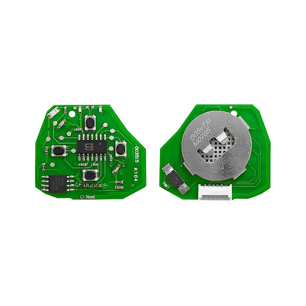 Keydiy B05-2 fjernbetjening bilnøgle Universal 2 knap til stil til Kd900/-x2 Mini/ Urg200 Program Black