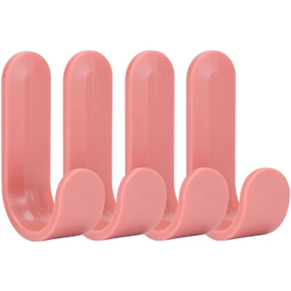 4kpl/ set Pyyhekoukkuripustin Hattuteline Avaimenperä organizer kodin sisustukseen avaimenperä (väri: punainen, koko: one size)