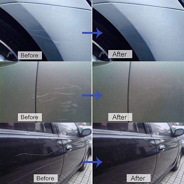 Universal Car Scratch De Mark Slipande Lack Care Body Compound Paste Set Bilpolering Slipning Polish Bilreparationstillbehör| | 1