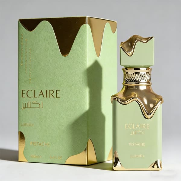 Lattafa Eclaire Eau de Parfume Dubai Chokolade Parfume High-quality beige cream 100ml