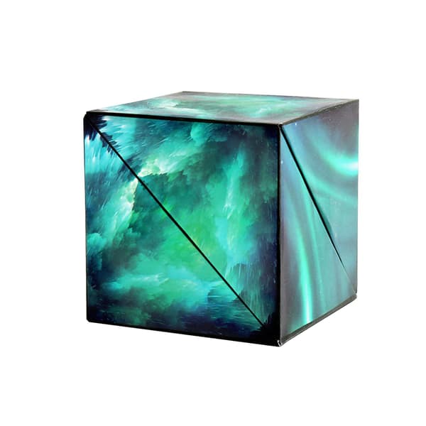 Fidget Magnet Cube: Unike mønstre, premium kvalitet, ubegrenset moro multicolor