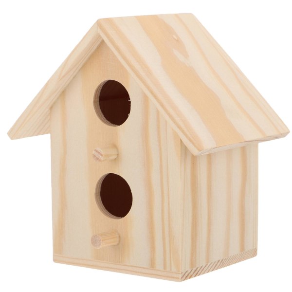 Coconut Fiber Bird Nest Avel för papegoja Kokosnöt Hide Bird Swing Toy