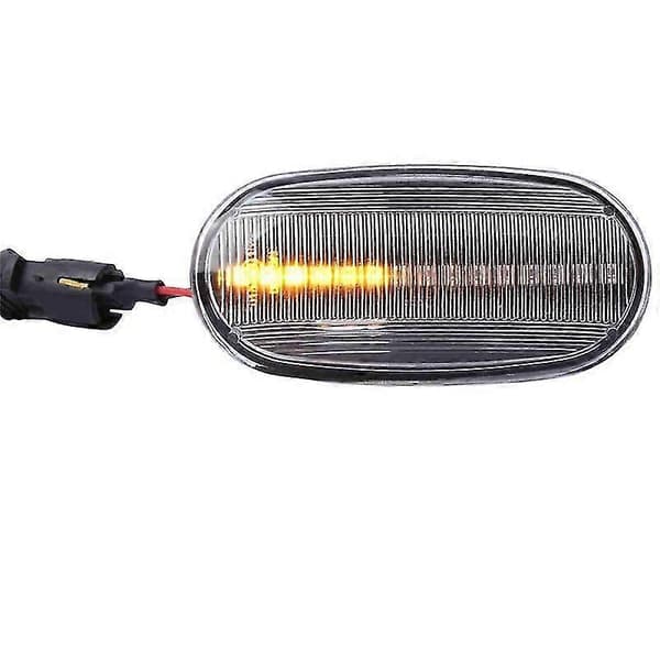 Til 1998-2005 Dynamiske Sidemarkeringsblinklys Blinklys Indikatorlampe Transparent