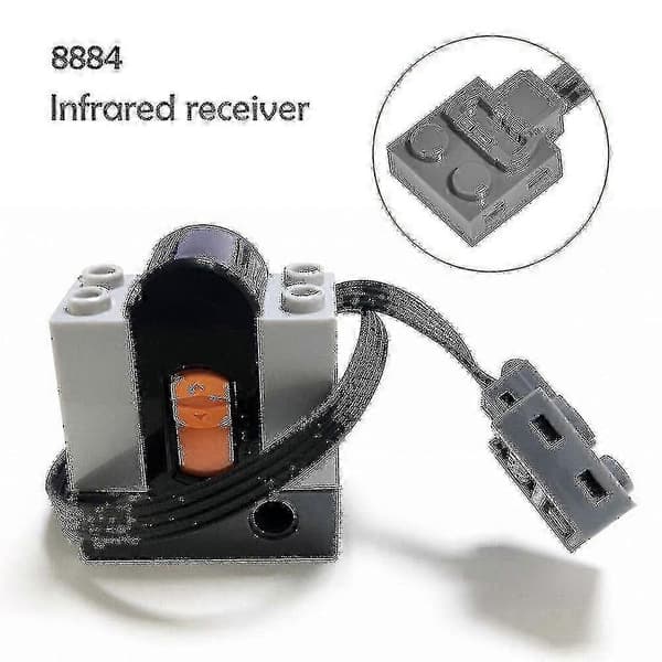 Lego Technic Power Functions Servomotor Fjernkontroll Batteriboks 8884