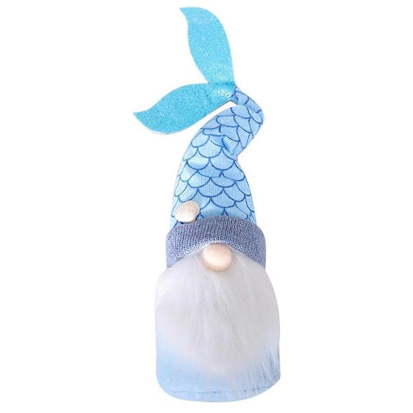 Havsdags Gnome Plysch Sjöjungfru Gnome Docka Prydnad Vacker Plysch Gnomes Docka Svenska Gnome Jul Heminredning A As shown