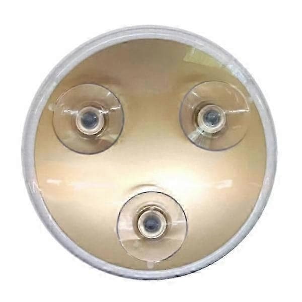 20X förstoringsspegel med sugkoppar - Resevänlig badrumssminkspegel för precisionsvård, 15 cm rund