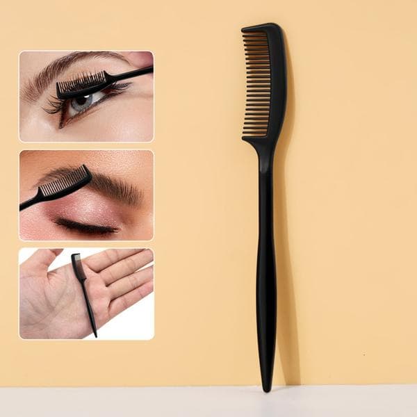 Miniature Eyebrow Eyelash Comb Plastic Eyelash Care Tool Compact 10pcs
