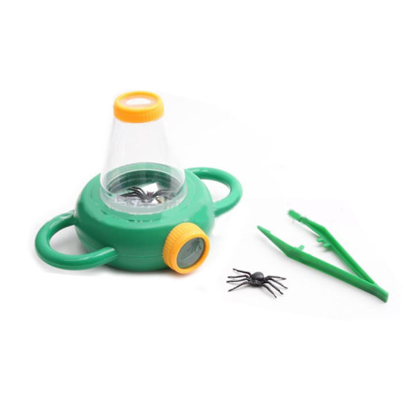 Bug Viewer Mikroskop Insect Viewer Forstørrelsesglas Videnskab Pædagogisk Legetøj Børn Green