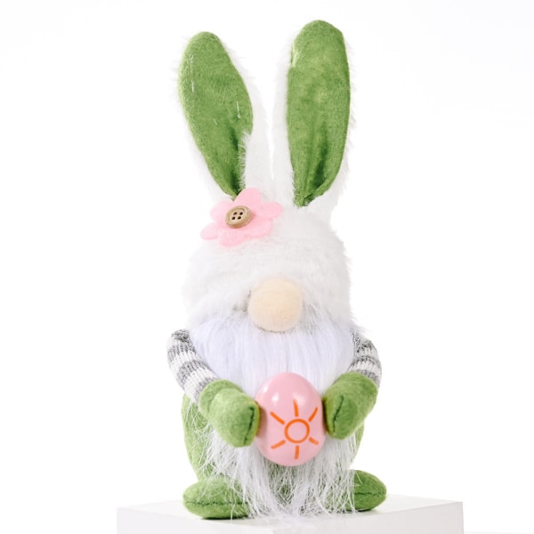 Påske Gnomes Bunny Decoration 22 cm Dverg Ansiktsløs dukke Plysj kanindukke Barn