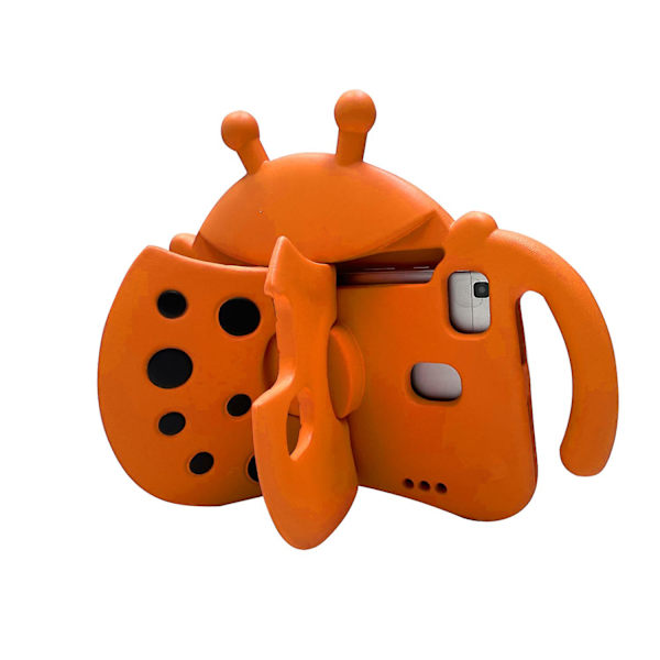 Kid Ladybug- case för Samsung Galaxy Tab A T290 T295 2019 8 tum, stöd för kraftigt stötsäkert cover Orange