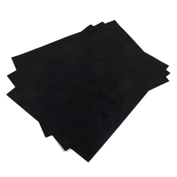 3 stk. grillmåtte, ovnmåtte, bageplade - Non Stick - 40x33 Svart black