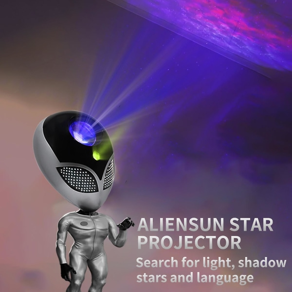 Alien Galaxy Starry Projector Night Light Aliensun Star Sky Night Lamps Hem