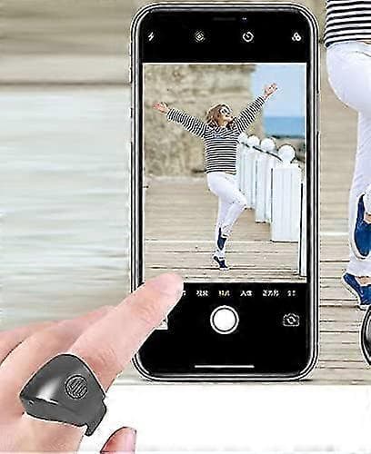 Bluetooth Selfie Ring Fjernutløser Er Egnet For Iphone Og Android Telefonkameraer
