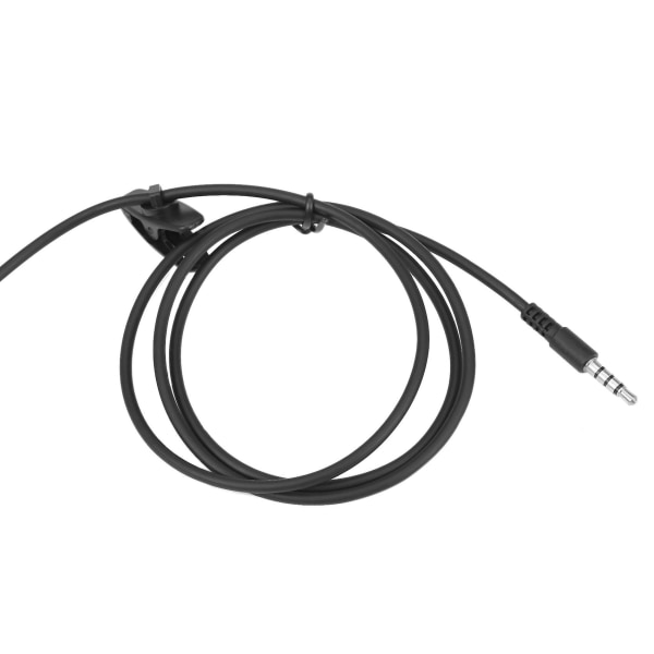 3,5 mm stik Tactical-Throat Mikrofon øretelefon Covert Justerbar Covert Air Tube Headset med halsmikrofon til smartphones