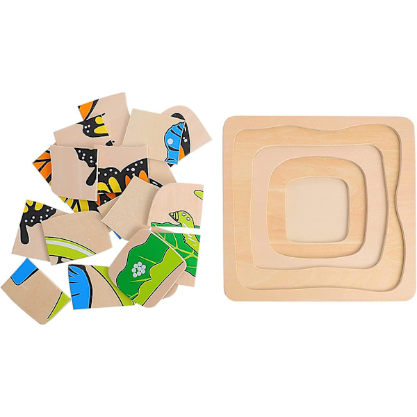 För barns sensoriska träningsutrustning Kit Enlightenment Teaching Tool Early Education Pusselleksak för barn Vuxna (färg Slumpmässig)