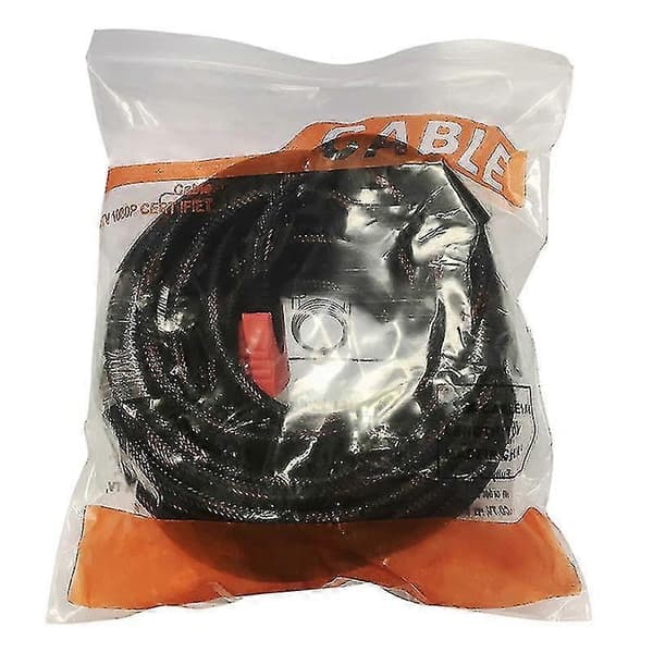 5m Professionel Patchkabel Holdbar Mobiltelefon Skærm Display Linje Tv Linje Sort
