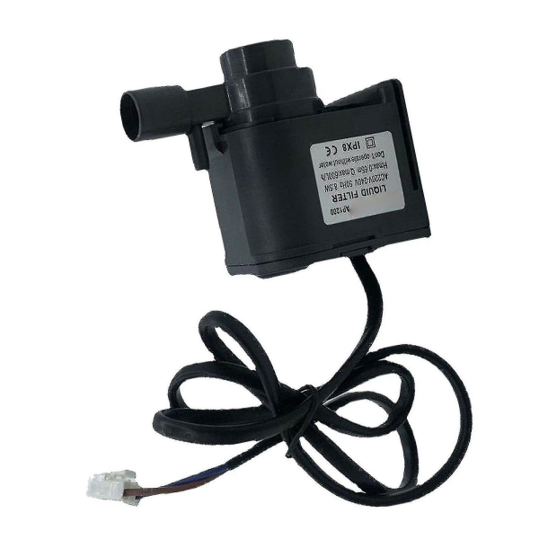 Ersättningsvattenpump Hzb-506080/ap-1200 för välkommen kommersiell ismaskin Black