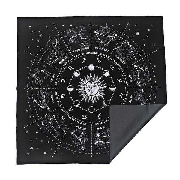 Tarot Special Dug Blød Flocking Dug Spådomskort Dug