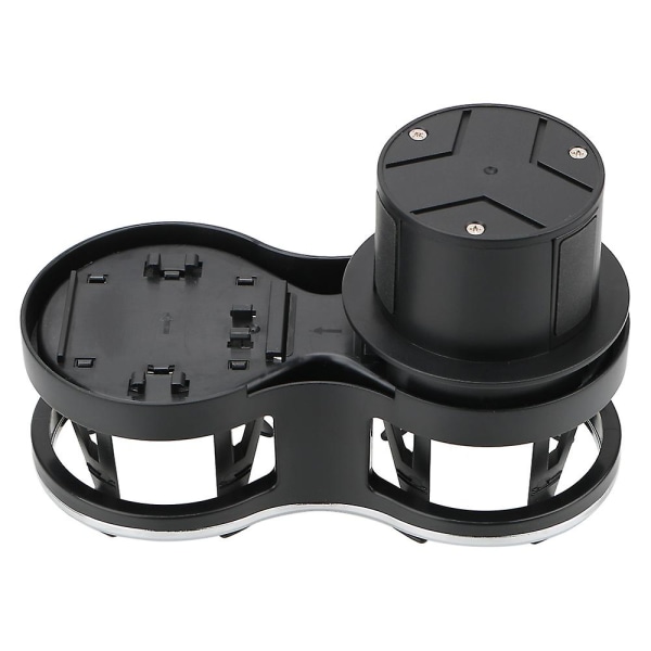 Autoon kiinnitettävä lasiteline Teekuppiteline Teline Lasit Puhelin Organizer Automukin pidike Automallinen kaksoisjuomapulloteline - Juomatelineet Cup Coaster Pink