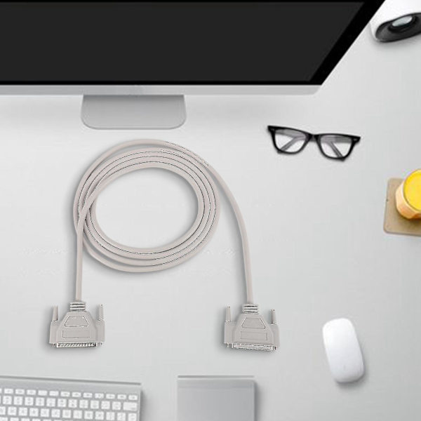 3 37 Pin To Fe Db37 Förlänger Kabel Grå