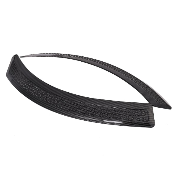 1 par bil mattsvart sidskärmslist Trimlist framsida cover Fender Passar för V3 V5 V6 2009