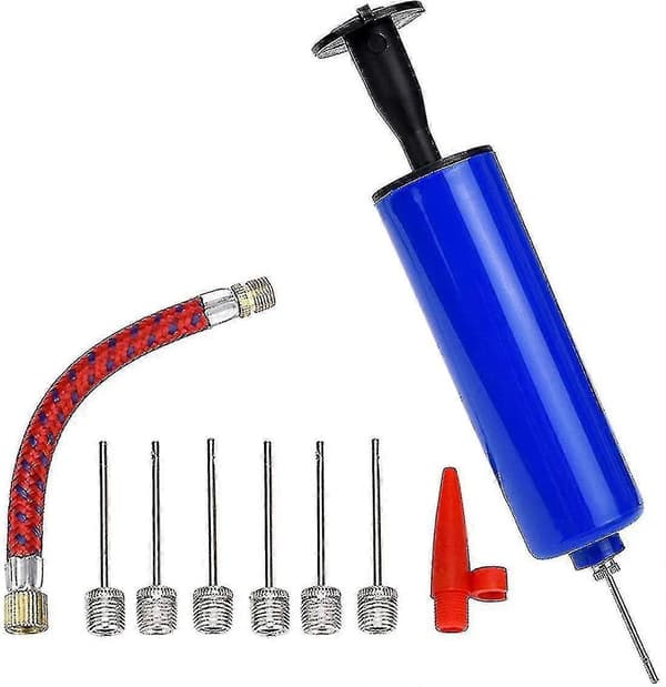 Bollpump Handpump Med 7 Nålar 1 Munstycke Och 1 Ventiladapter