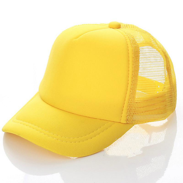 Baby hattu huipussaan baseball lasten cap Yellow
