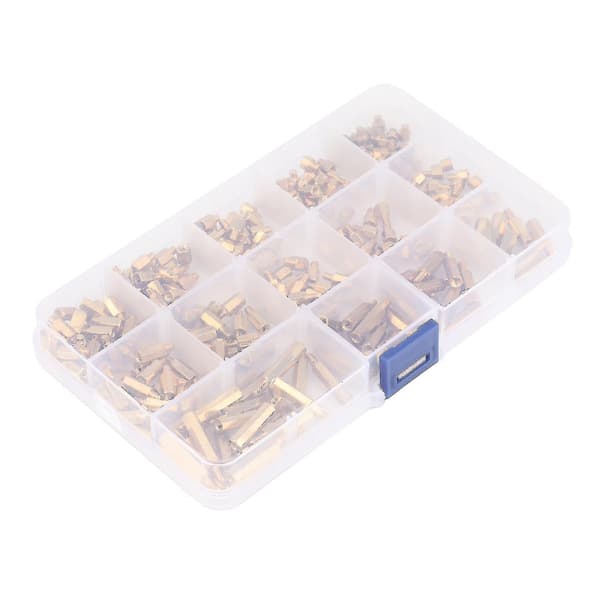 300 Delar M3 Hexagonal Mässingsdistans Mutter Kombinationskit