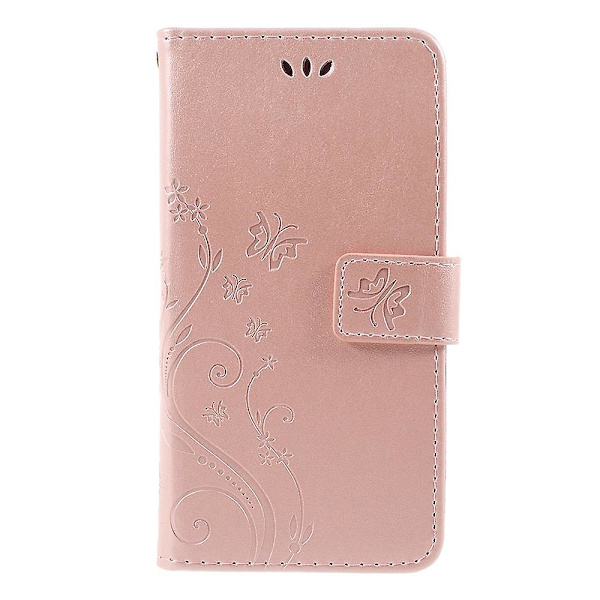 Imprint Pattern Pung Stand Telefon Cover Til Samsung Galaxy J3 (2017) EU Version/J3 Pro (2017)
