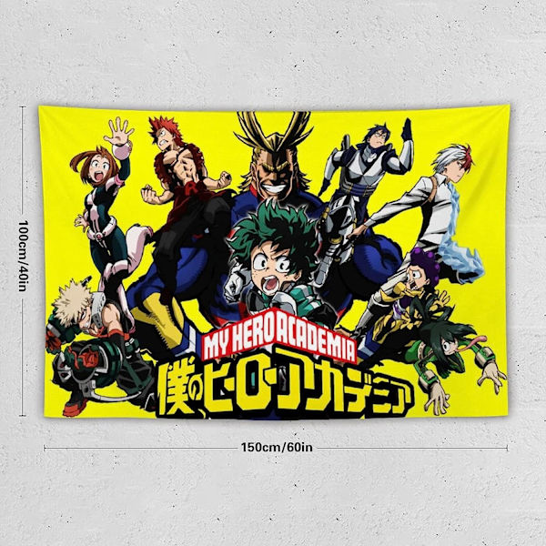 Gobeläng Affischkonst Hängande Tecknad Inredning Fest Banner Hem Sovrum Vardagsrum Sovsal Fest 40x60 tum