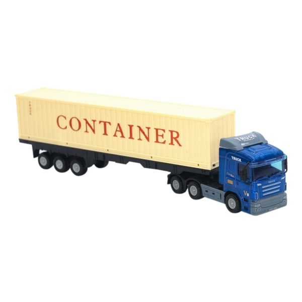 Container Lastbil Simulering Legering Bil Model Europæisk Transport Lastbil