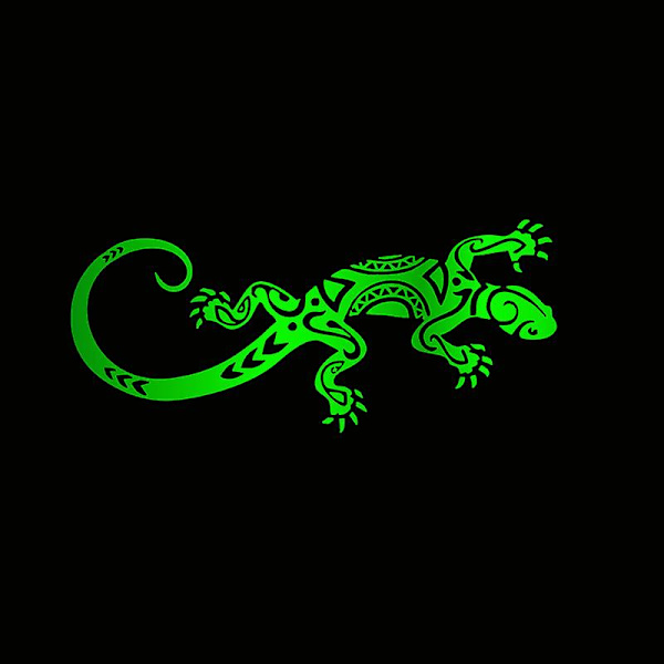 Moottoripyörän tarrat Hauskat Matelijan Lizard Decor Autotarrat Moto Auto Tarrat Hauskat Jdm Vinyyli Auton Styling|Tarrat &amp; Tarrat| Electroplating green