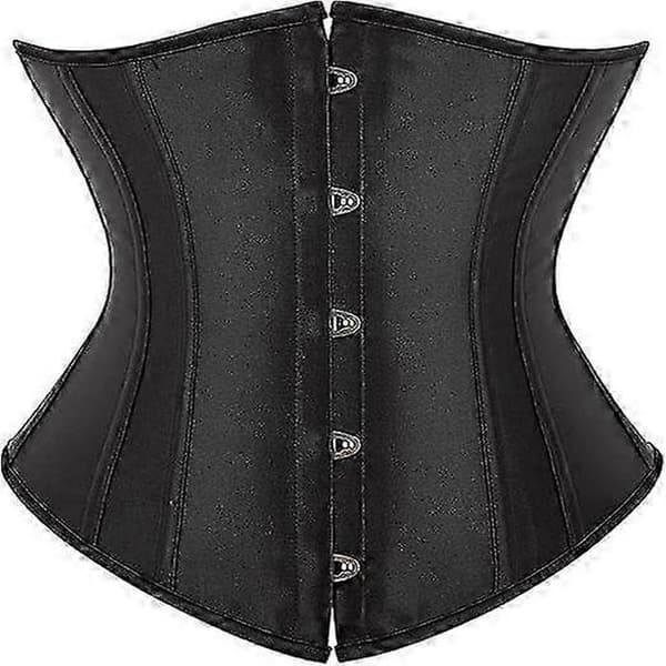 Bustier Korsett Under Byste Kvinner Black S