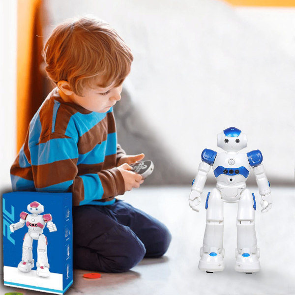 Kid Intelligent Smart Robot Geste Sensing Programmerbar Leke Rc Robot Xmas Kids Multicolor
