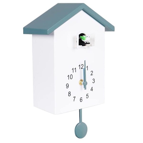 Nordic Style Väggklocka Cuckoo Bird Goes plastered roof