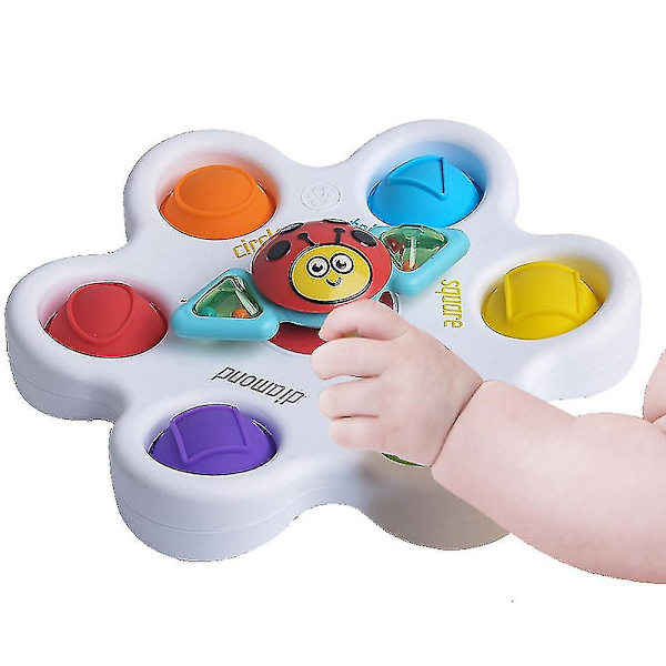 Sormenpuristuslelu Sormenpäällä pyörivä lelu Kääritty lelu Spinner-lelu Lasten opettavainen dekompressiolelu