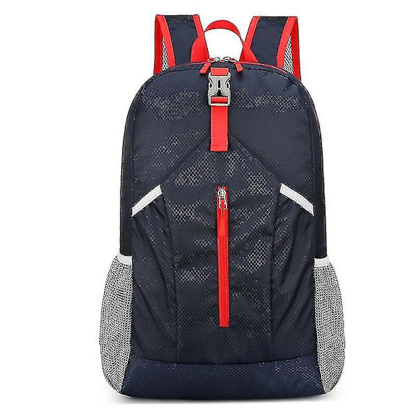 25/45l Utomhussport Bergsklättring Ryggsäck Vattentät Vandring Vandring Camping Ryggsäck Rese Casual Väskor dark blue-24L