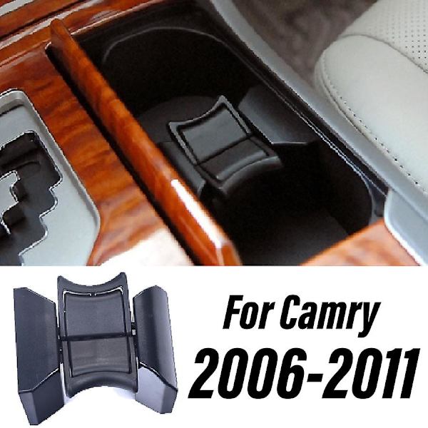 Wooeight 1st Car Center Console Insert Cup Flaska Dryckesavdelare Hållare För Toyota Camry 2006-2017 Highlander Prado - Dryckshållare For Camry 6th 0611