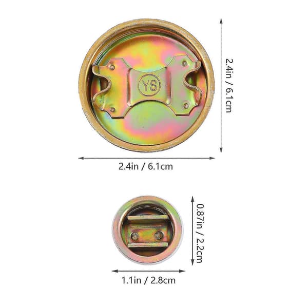 20 st fatplugg gängad galvaniserad skruvlock 55 gallon plastfatlock